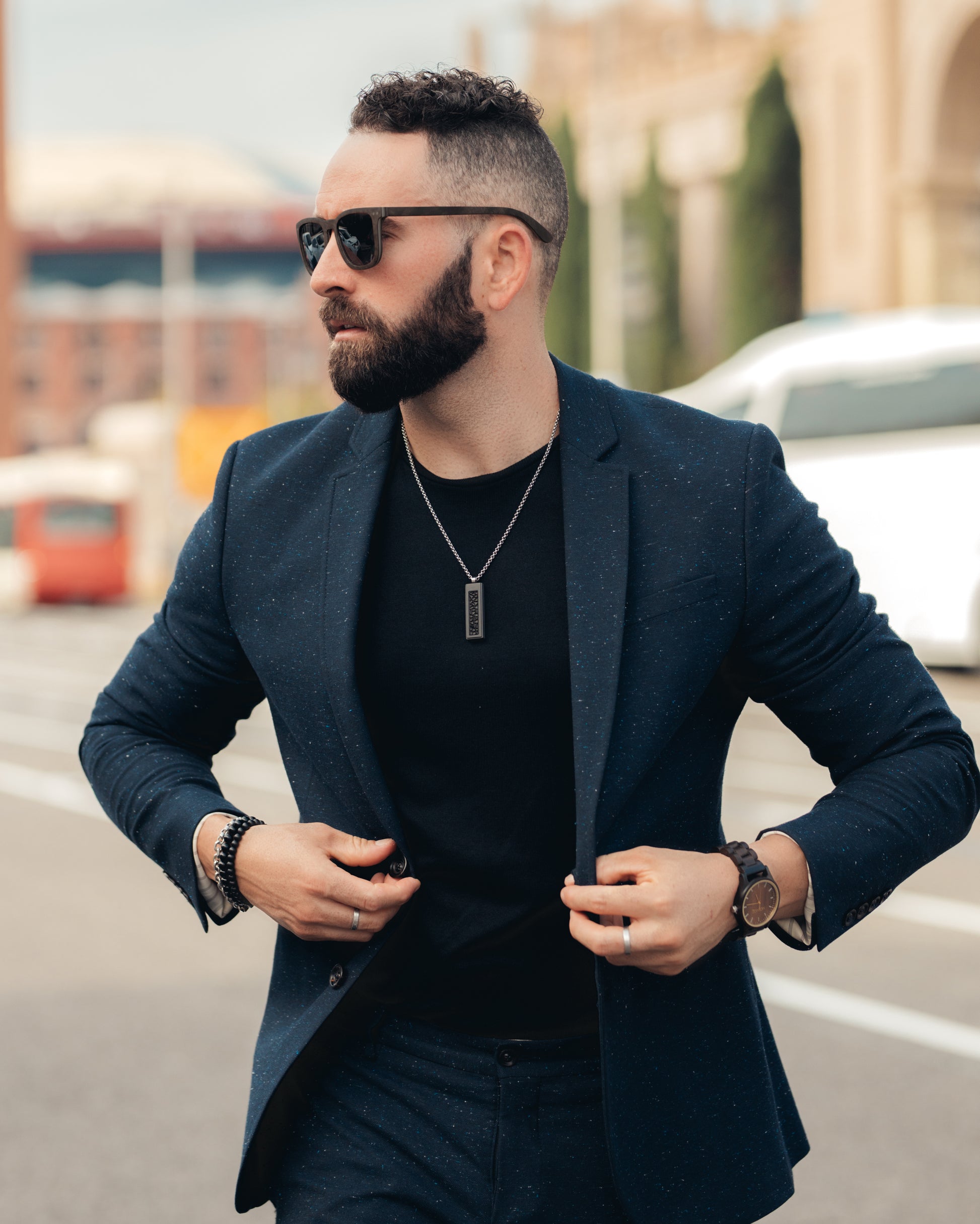 The Jasper - Ebony Wood Sunglasses