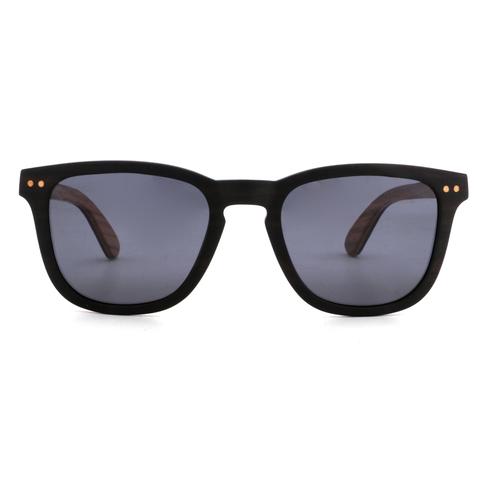 Jasper Ebony Wooden Sunglasses – UV Polarized & Bold Design