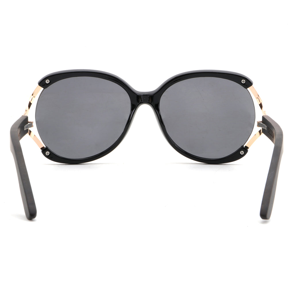 Midnight Ébène Sunglasses – UV Polarized with Ebony Arms Inside